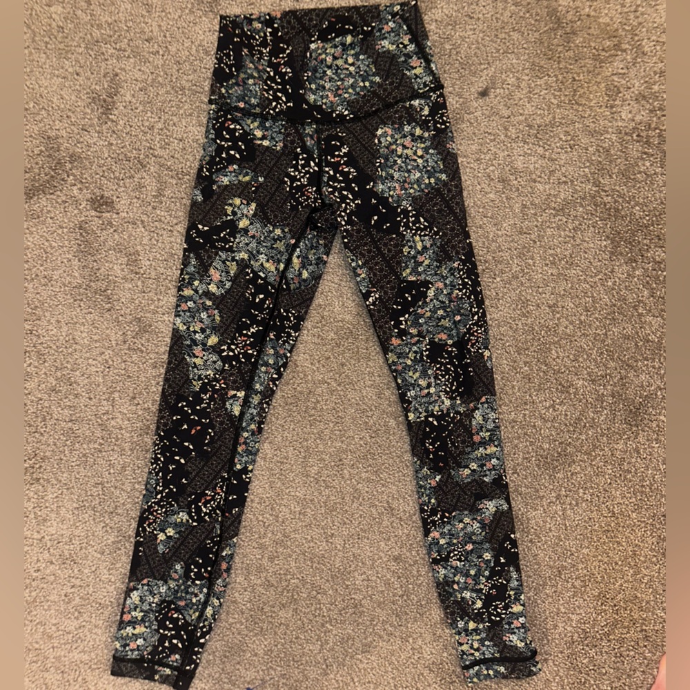Butterfly’s and Flowers Lululemon Leggings
